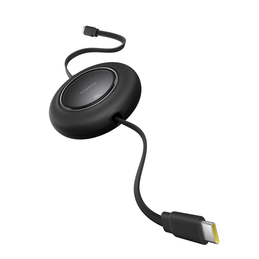 Free2Draw Mini 巻取式USBケーブル USB-C to USB-C 100W 1m 1.5m 2m